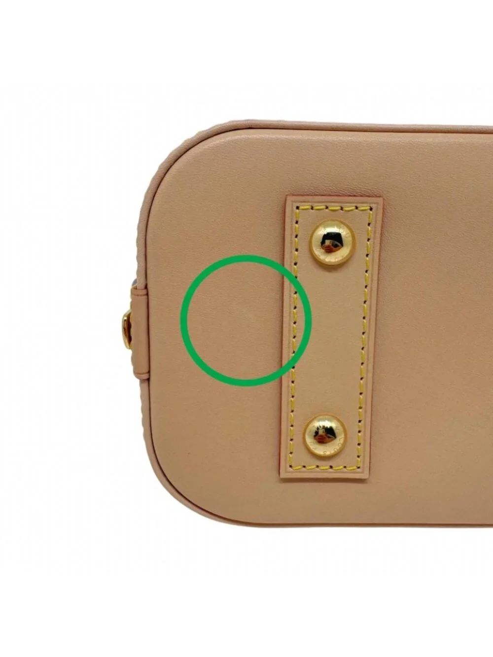 Louis Vuitton Alma BB Monogram Shoulder Bag Canvas